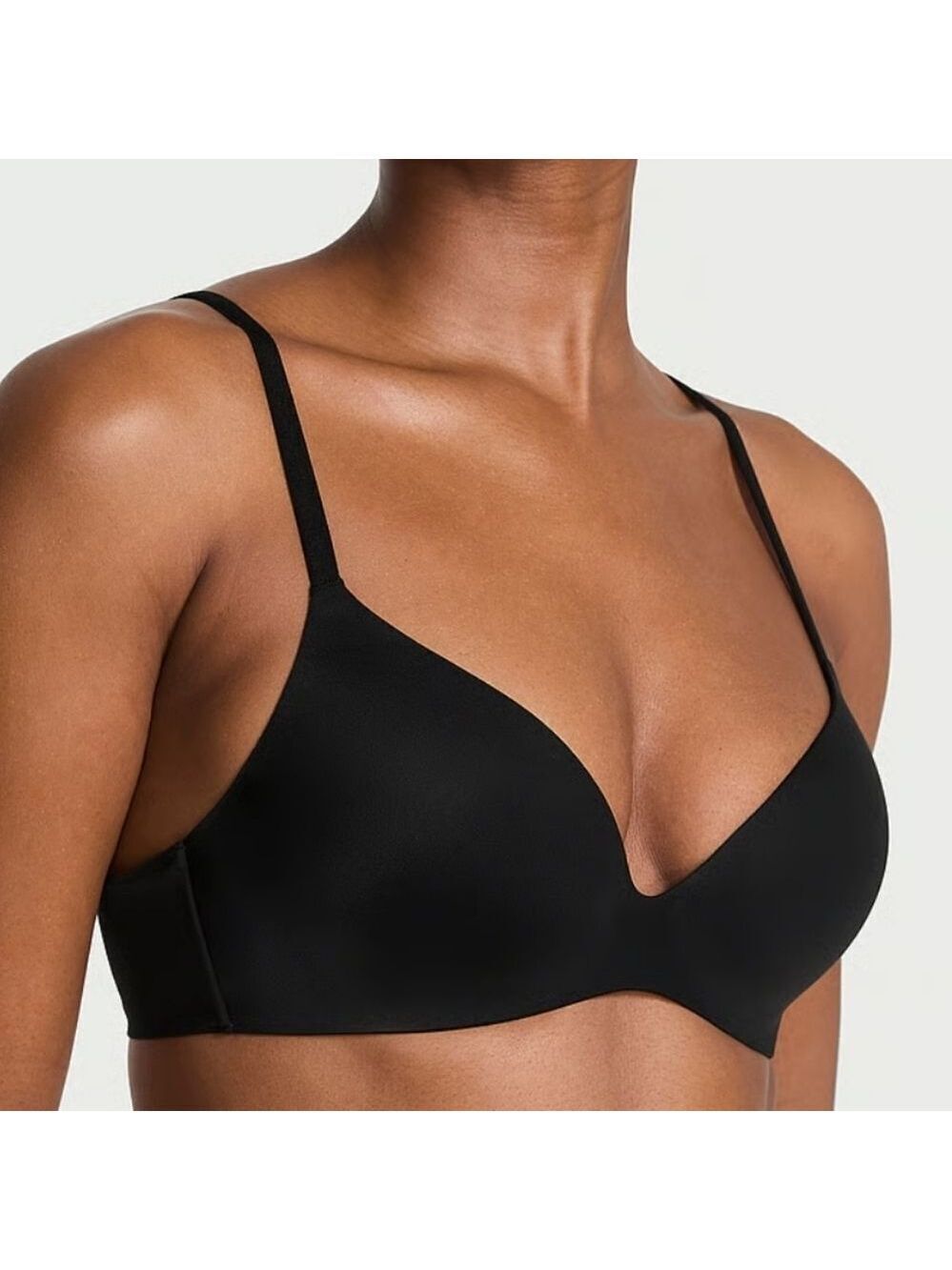 3272 NWT Flex Factor Lightly Lined Plunge Demi Bra Sz 32D